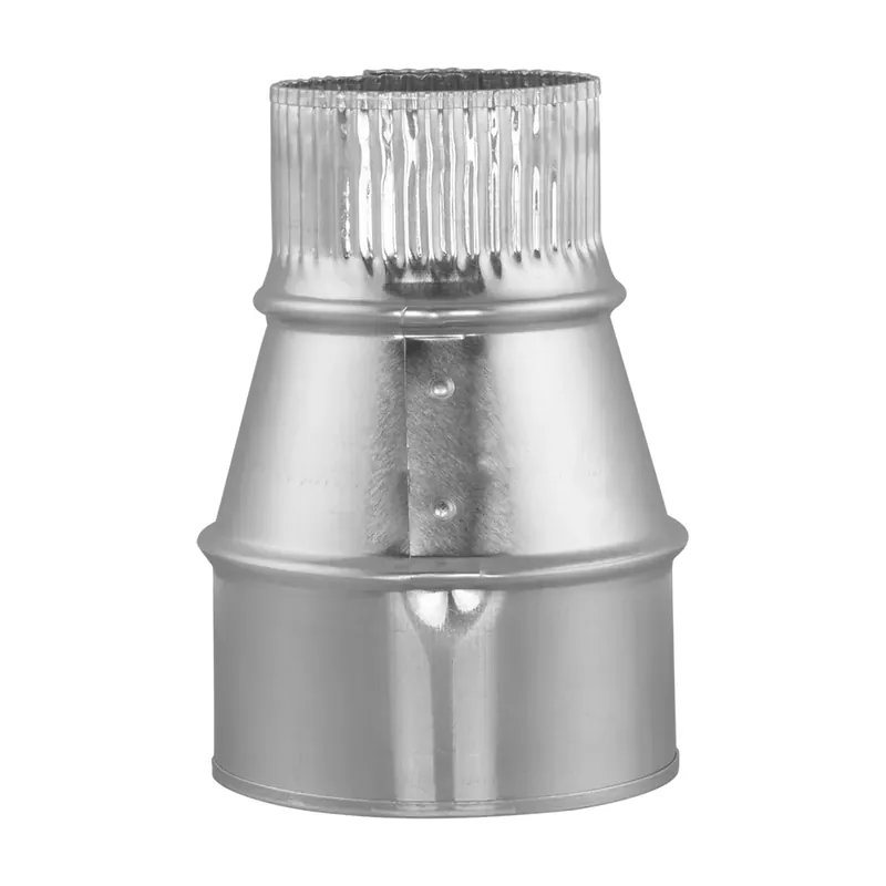 6" to 5" Duct Reducer Galvanized Premium