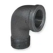 ELL PP UN 3/4 INCH 90 DEG IRON BLACK Same Day Shipping