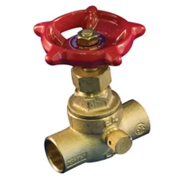 Fast Shipping VALVE STOP&WST 3/4IN BRS SLDR