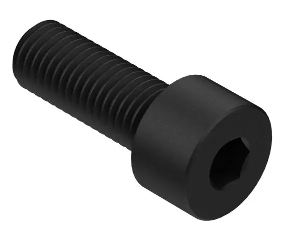 High Quality Cap Head Socket Screws Partial Coarse Thread 1 1/2-6 x 7 in ASTM A574 Alloy Steel Black Oxide