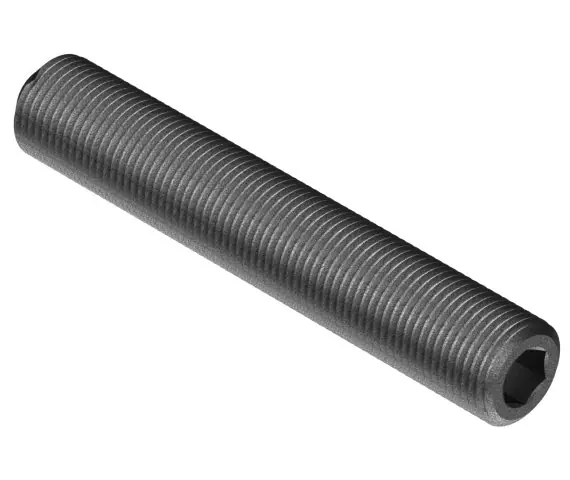 Wholesale Headless Set Screws Hex Drive Full Fine Thread Point Type A Cup 1/4-28 x 3/16 in Alloy Steel Black Oxide