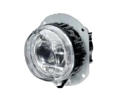 Hella Right Side 90 mm. LED L4060 Front Fog Lamp with Cornering Light 9-32V - Pre-mounted Carrier Frame - 011988061 Limited Time